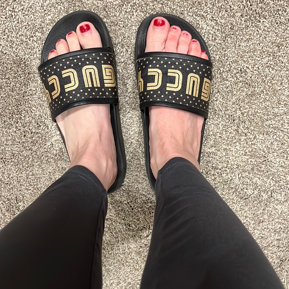 Authentic Gucci slides